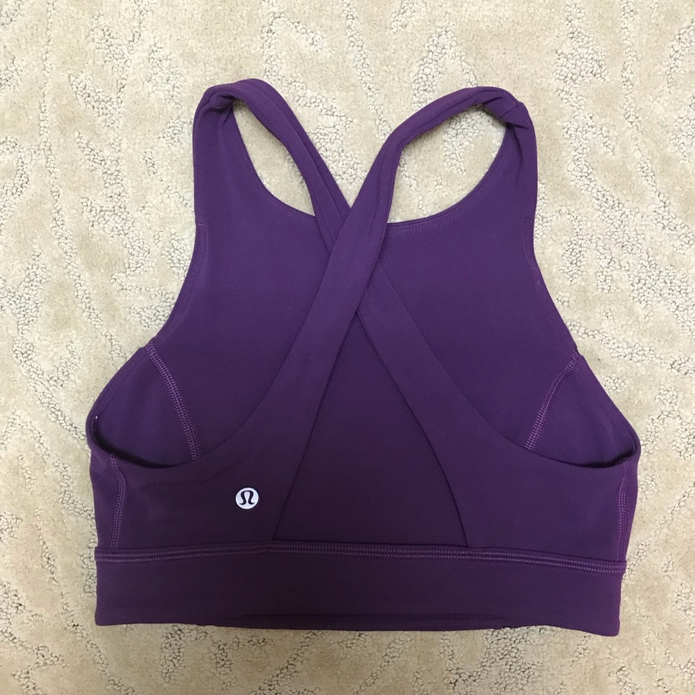 Dark Purple New Lululemon Crop